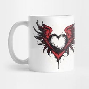 Heart With Wings Mug